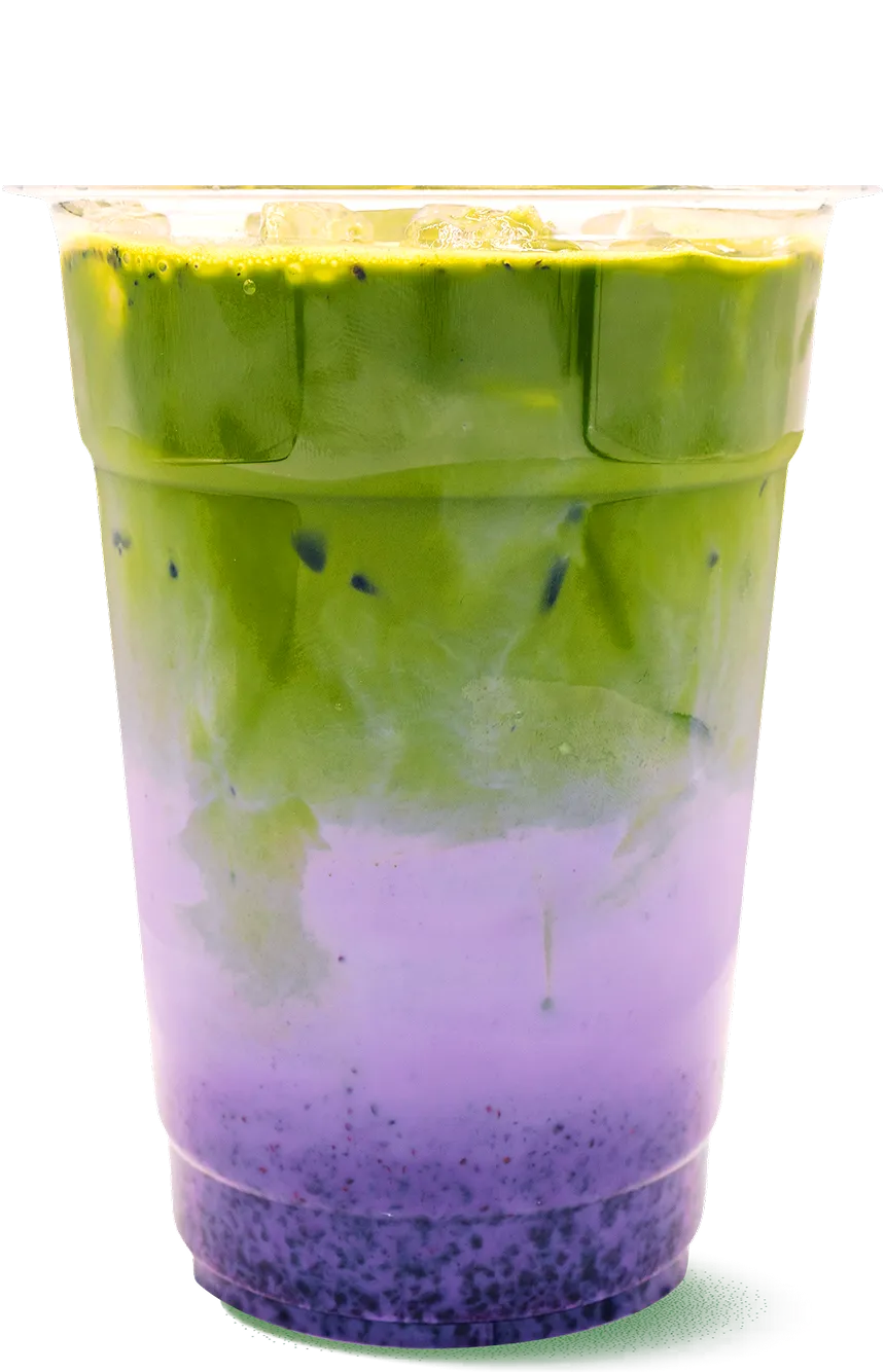 Matcha Flavored Drink Collection: A wide variety of drinks combining matcha with milk, fruit, etc.