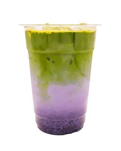 Blueberry Matcha Latte photo