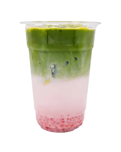Strawberry Matcha Latte photo