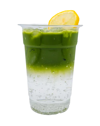 Yuzu Lemon Matcha Soda photo